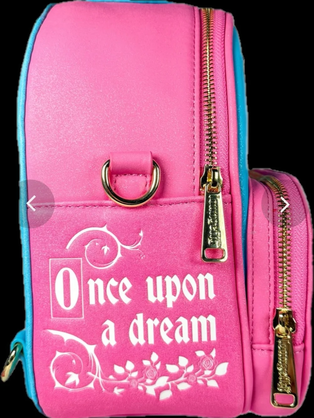 Loungefly Make It Pink Make It Blue Mini Backpack With Coin Purse